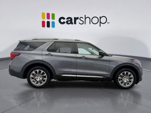 CARBONIZED GRAY METALLIC 2025 Ford Explorer Platinum