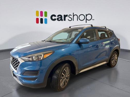 Aqua Blue 2019 Hyundai TUCSON SE