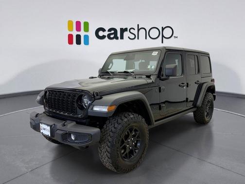 Black Clearcoat 2025 Jeep Wrangler Willys