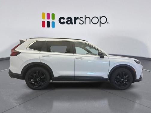 Platinum White 2024 Honda CR-V Hybrid Sport Touring AWD