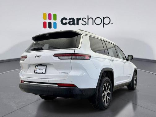 Bright White Clearcoat 2023 Jeep Grand Cherokee L Limited