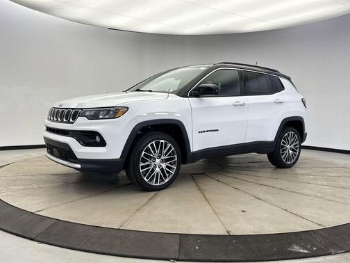 Bright White Clearcoat 2023 Jeep Compass Limited