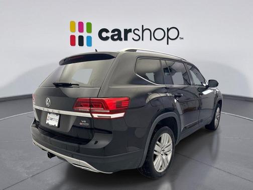Pure Black 2019 Volkswagen Atlas 3.6L SE w/Technology