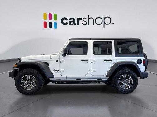 Bright White Clearcoat 2022 Jeep Wrangler Unlimited Sport