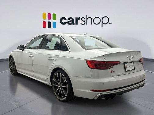 Glacier White 2018 Audi S4 3.0T Prestige