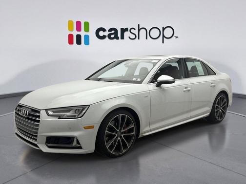Glacier White 2018 Audi S4 3.0T Prestige