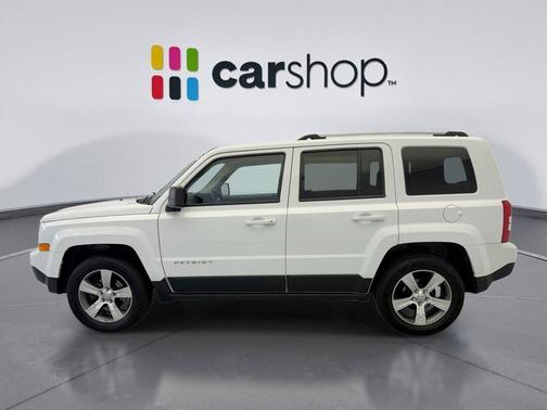Bright White Clearcoat 2017 Jeep Patriot High Altitude