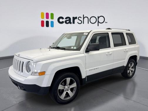 Bright White Clearcoat 2017 Jeep Patriot High Altitude