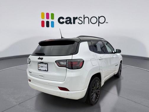 Bright White Clearcoat 2023 Jeep Compass High Altitude