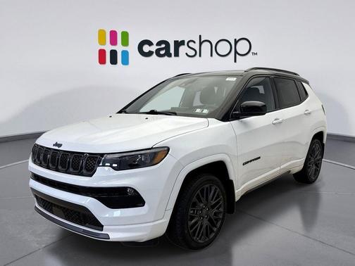 Bright White Clearcoat 2023 Jeep Compass High Altitude