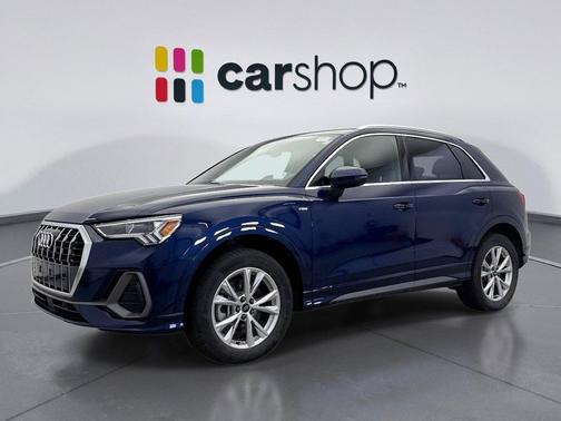 Navarra Blue 2025 Audi Q3 Premium 45 TFSI S line quattro Tiptronic