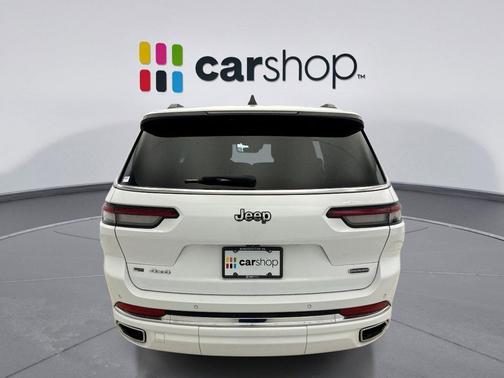 Bright White Clearcoat 2023 Jeep Grand Cherokee L Overland