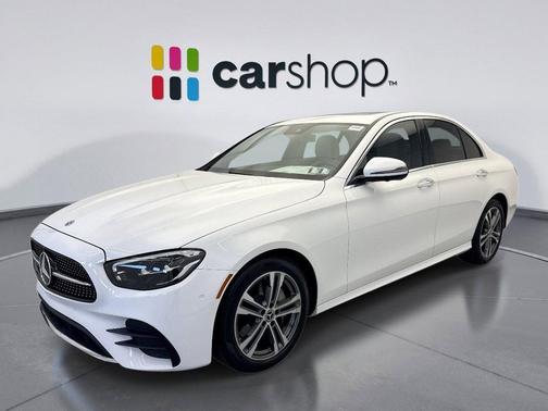 Polar White 2022 Mercedes-Benz E-Class 4MATIC