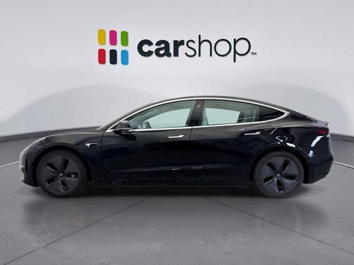 Solid Black 2019 Tesla Model 3 Long Range