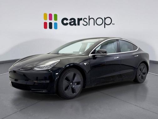Solid Black 2019 Tesla Model 3 Long Range