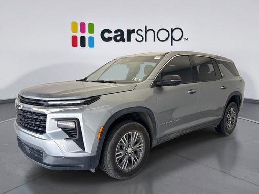 Sterling Gray Metallic 2024 Chevrolet Traverse LS