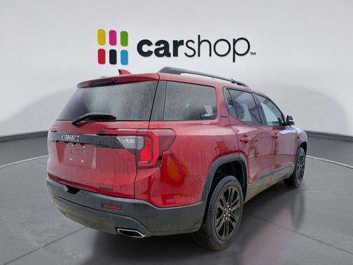 Volcanic Red Tintcoat 2023 GMC Acadia AWD SLE