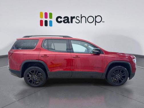 Volcanic Red Tintcoat 2023 GMC Acadia AWD SLE