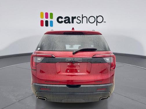 Volcanic Red Tintcoat 2023 GMC Acadia AWD SLE