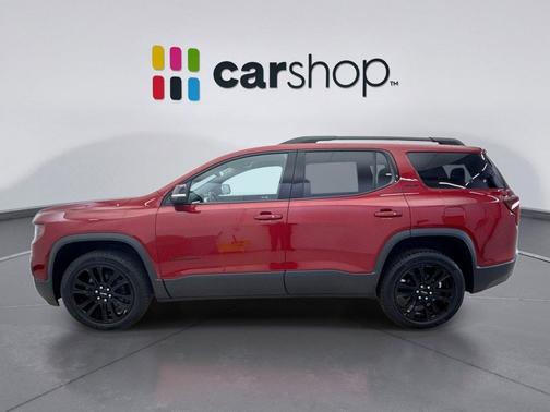 Volcanic Red Tintcoat 2023 GMC Acadia AWD SLE