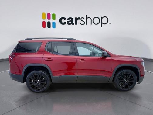 Volcanic Red Tintcoat 2023 GMC Acadia AWD SLE