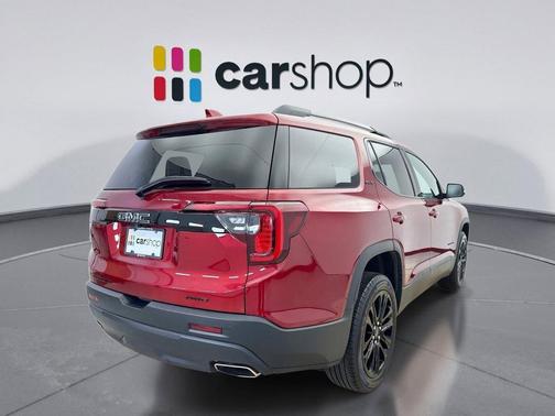 Volcanic Red Tintcoat 2023 GMC Acadia AWD SLE