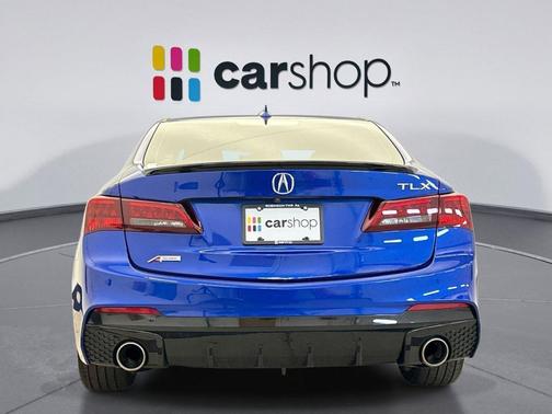 Apex Blue 2020 Acura TLX A-Spec