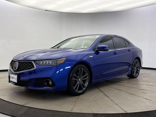Apex Blue 2020 Acura TLX A-Spec