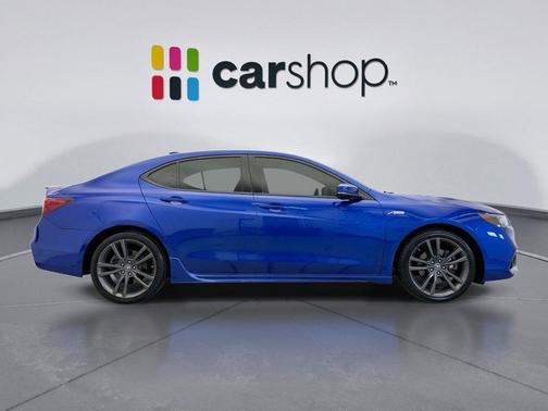 Apex Blue 2020 Acura TLX A-Spec