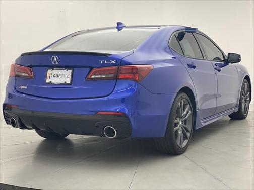 Apex Blue 2020 Acura TLX A-Spec