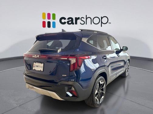Dark Ocean Blue 2024 Kia Seltos SX Turbo