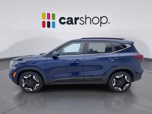 Dark Ocean Blue 2024 Kia Seltos SX Turbo