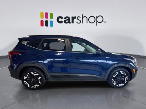 Dark Ocean Blue 2024 Kia Seltos SX Turbo