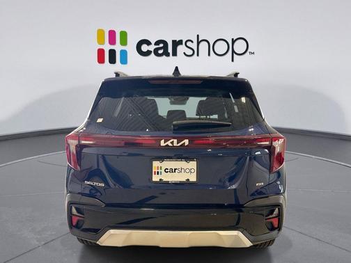 Dark Ocean Blue 2024 Kia Seltos SX Turbo