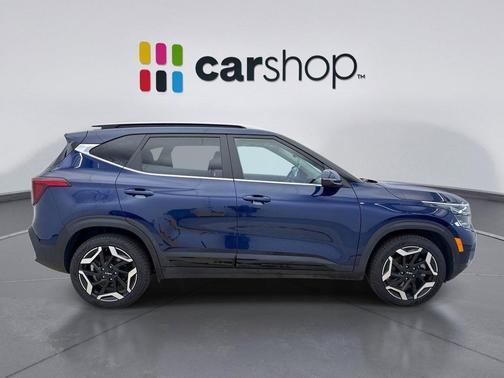 Dark Ocean Blue 2024 Kia Seltos SX Turbo