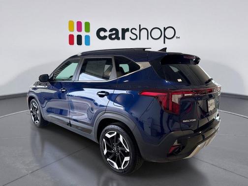 Dark Ocean Blue 2024 Kia Seltos SX Turbo