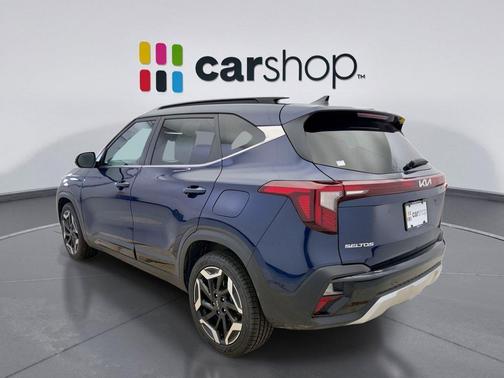 Dark Ocean Blue 2024 Kia Seltos SX Turbo