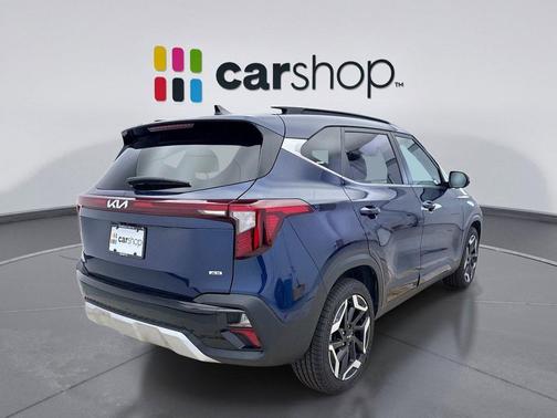 Dark Ocean Blue 2024 Kia Seltos SX Turbo
