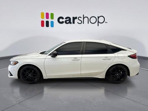 Platinum White 2024 Honda Civic Sport