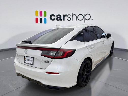 Platinum White 2024 Honda Civic Sport