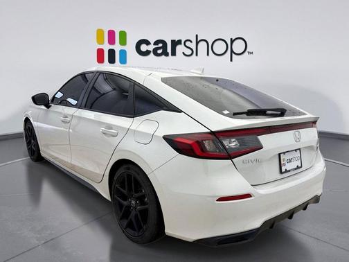 Platinum White 2024 Honda Civic Sport