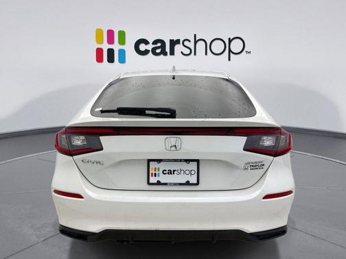 Platinum White 2024 Honda Civic Sport