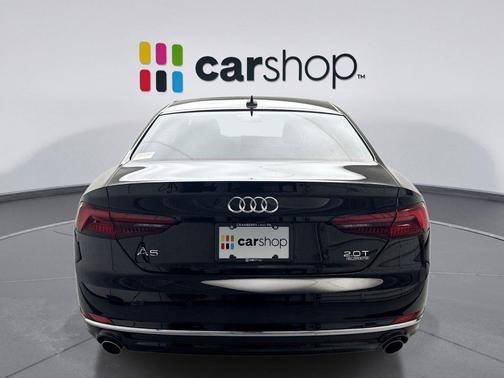 Brilliant Black 2018 Audi A5 2.0T Premium Plus