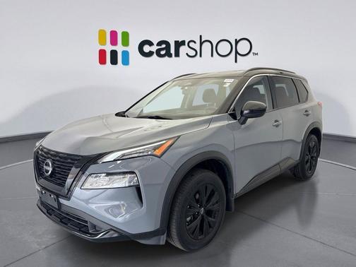 Boulder Gray Pearl/Super Black 2023 Nissan Rogue SV