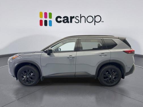 Boulder Gray Pearl/Super Black 2023 Nissan Rogue SV
