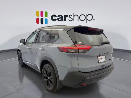 Boulder Gray Pearl/Super Black 2023 Nissan Rogue SV