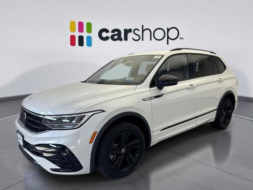Opal White 2023 Volkswagen Tiguan 2.0T SE R-Line Black 4MOTION