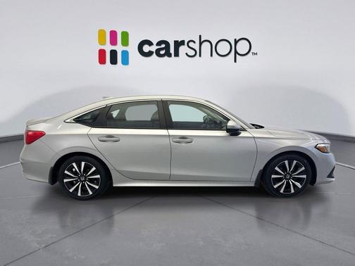 Lunar Silver 2024 Honda Civic EX