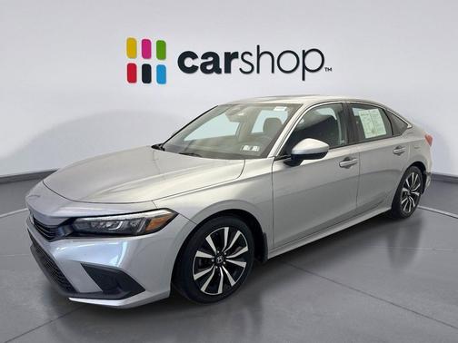Lunar Silver 2024 Honda Civic EX