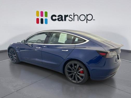 Deep Blue 2020 Tesla Model 3 Performance